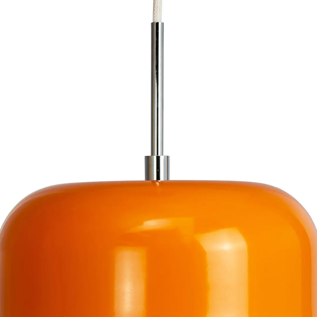 Dyberg Larsen Haipot Hanglamp - 60W - Ø23cm - Oranje
