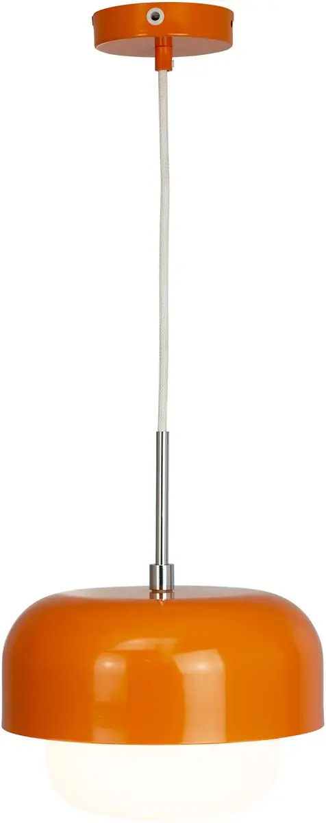 Dyberg Larsen Haipot Hanglamp - 60W - Ø23cm - Oranje