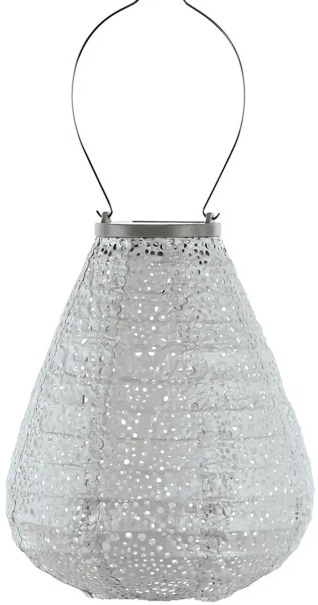Lumiz Solar Tuinverlichting Paisley Tulip 20cm - Zilver