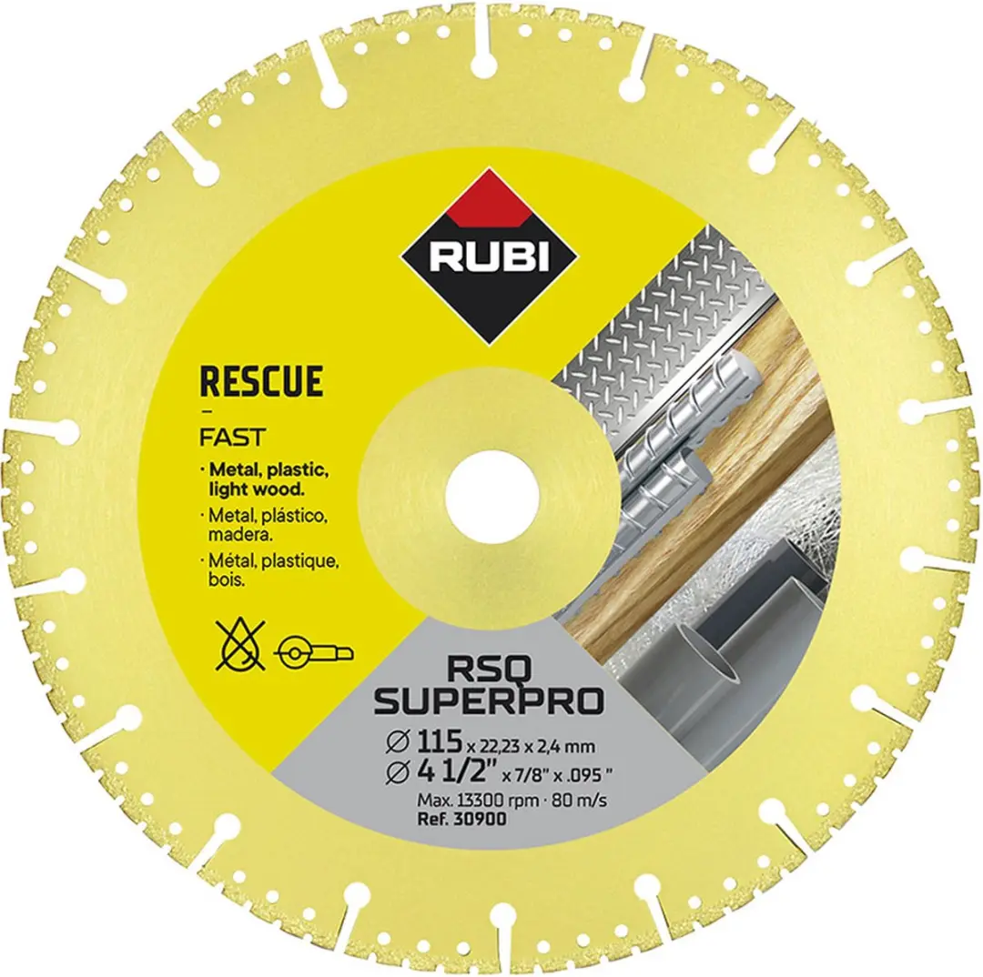 Rubi SuperPro R30900 Snijschijf 115mm