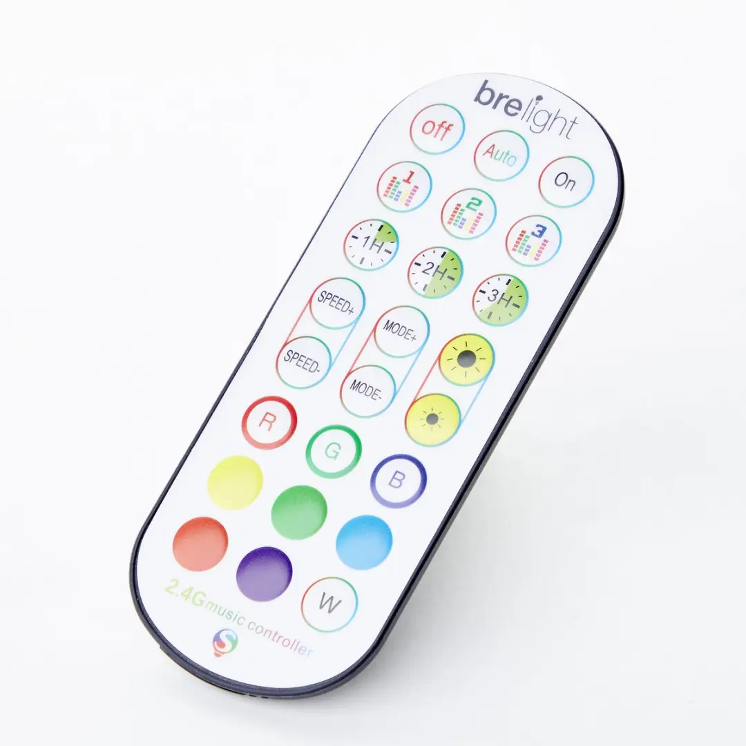 Brilliant Neele LED Tafellamp RGB 3W - Zwart