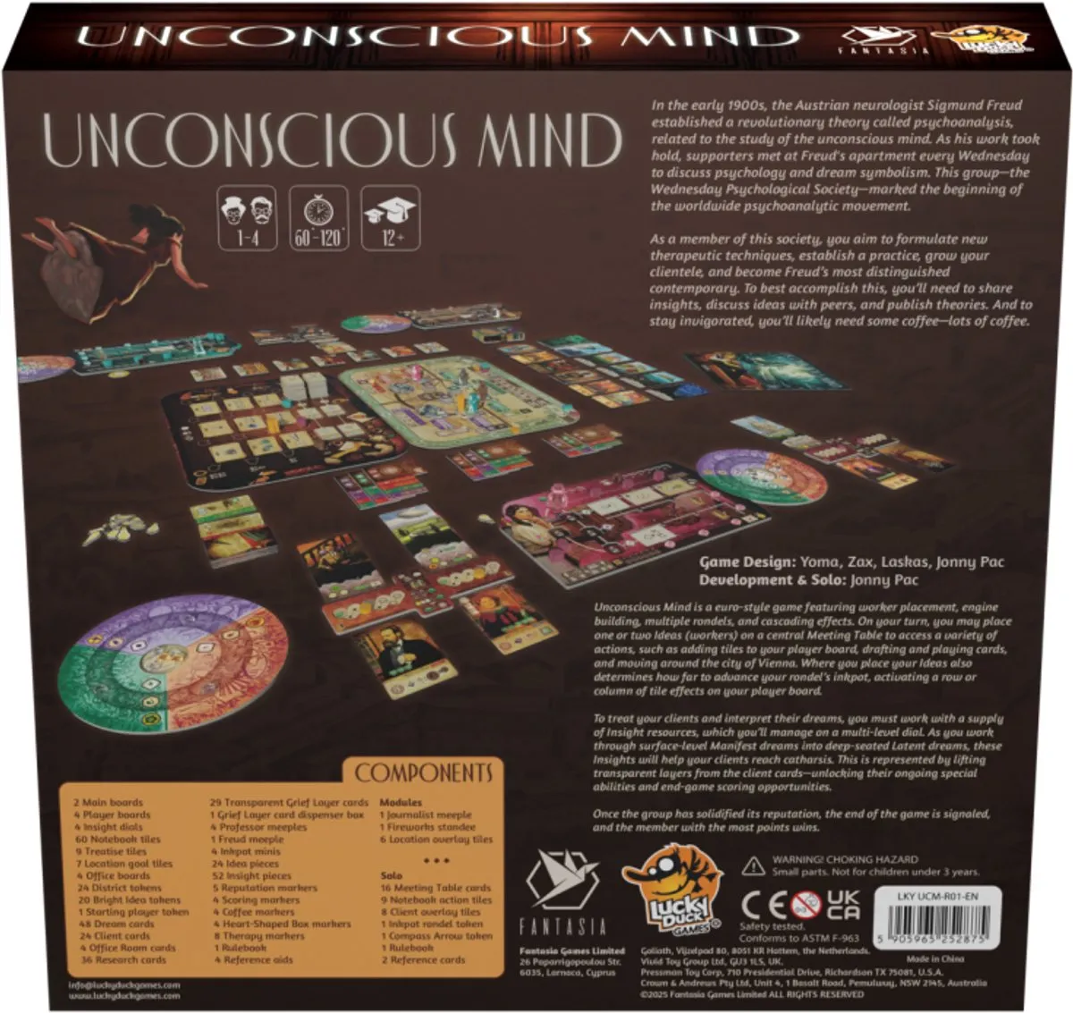 Asmodee Unconscious Mind Bordspel - 1-4 Spelers