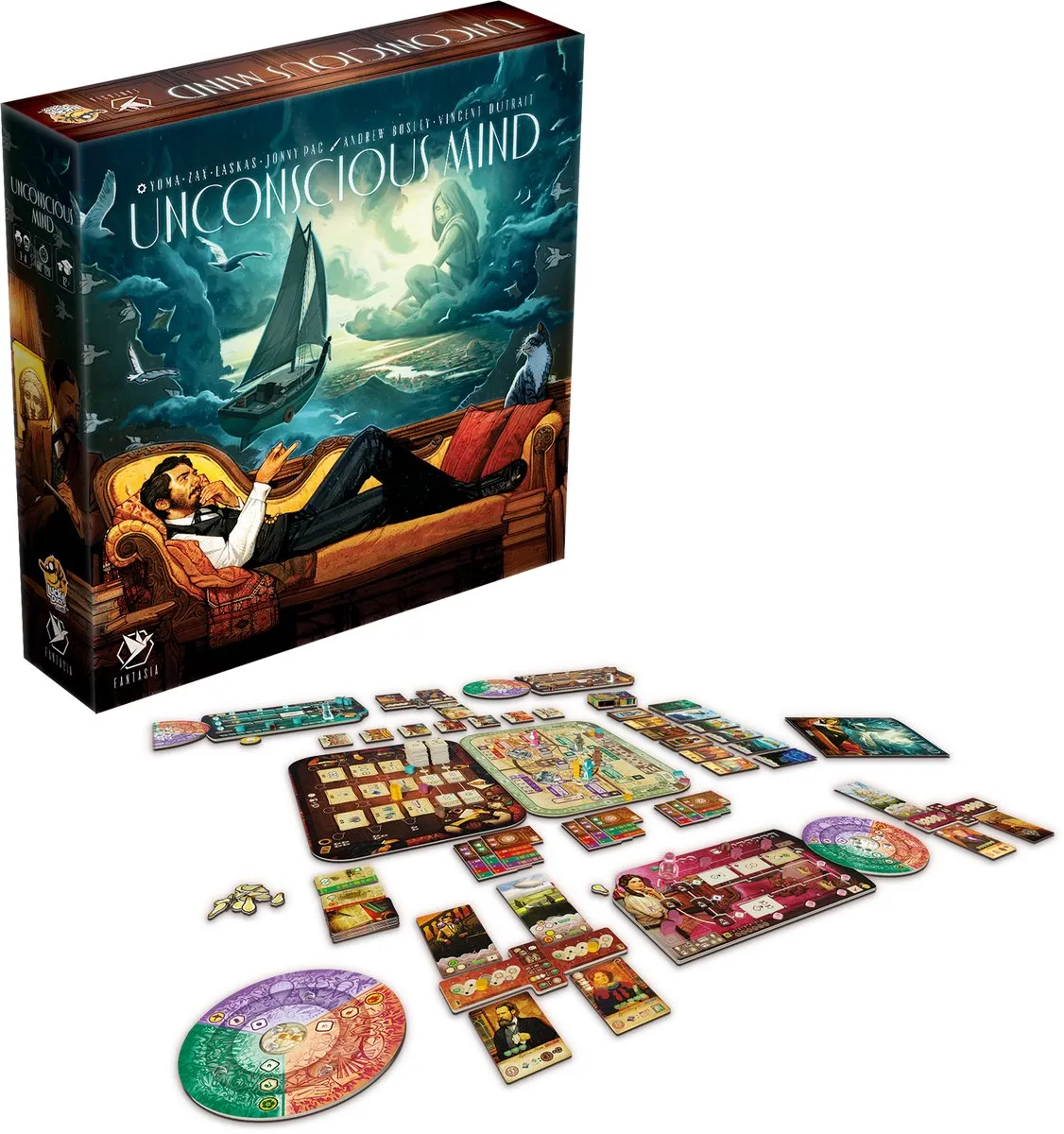 Asmodee Unconscious Mind Bordspel - 1-4 Spelers