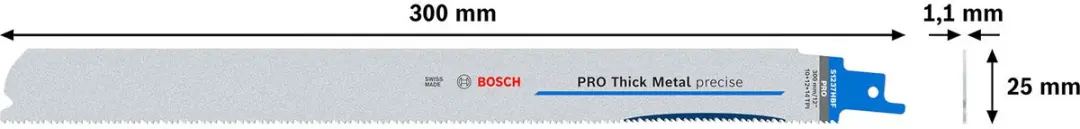 Bosch Professional Reciproblad S1237HBF 300mm - 5 Stuks