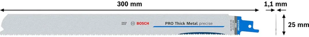 Bosch Professional Reciproblad S1237HBF 300mm - 5 Stuks
