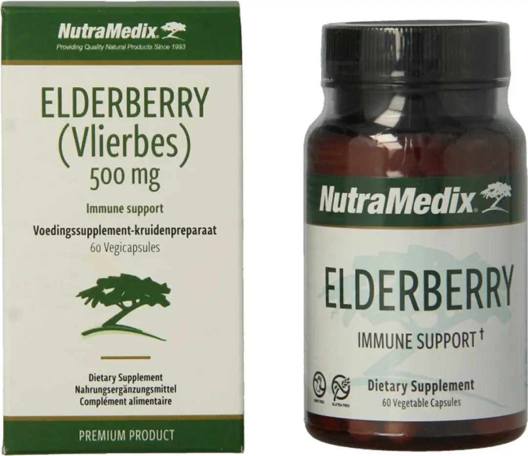 Nutramedix Vlierbes Capsules 60 Stuks