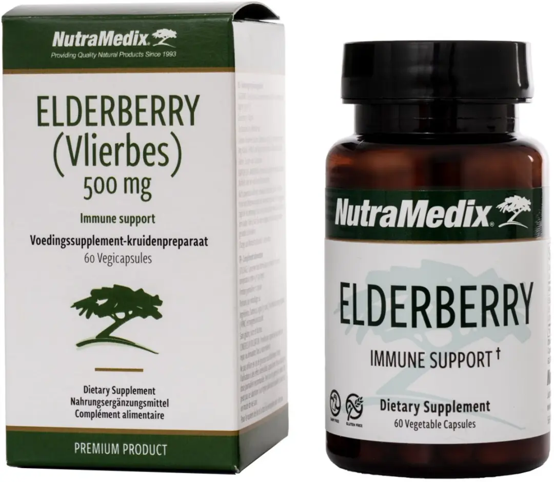 Nutramedix Vlierbes Capsules 60 Stuks