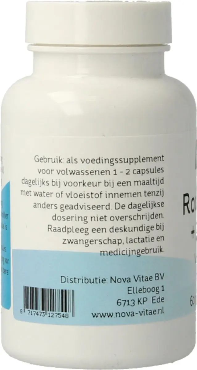 Nova Vitae Rode Gist Rijst 60 Capsules - 30mg Q10
