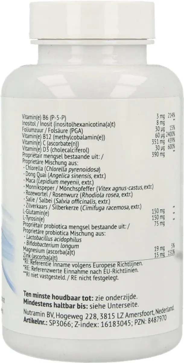 Nutramin Menocare 2.0 Capsules - 90 Stuks