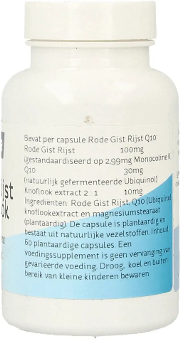 Nova Vitae Rode Gist Rijst Q10 Knoflook 60 Capsules