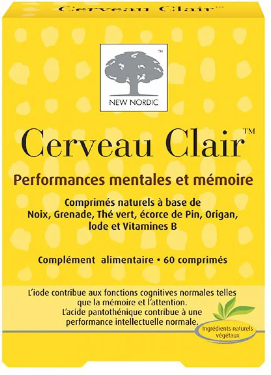 New Nordic Clear Brain 60 Tabletten