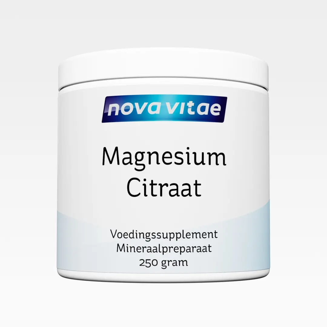 Nova Vitae Magnesium Citraat 250g Poeder
