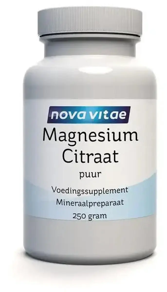 Nova Vitae Magnesium Citraat 250g Poeder