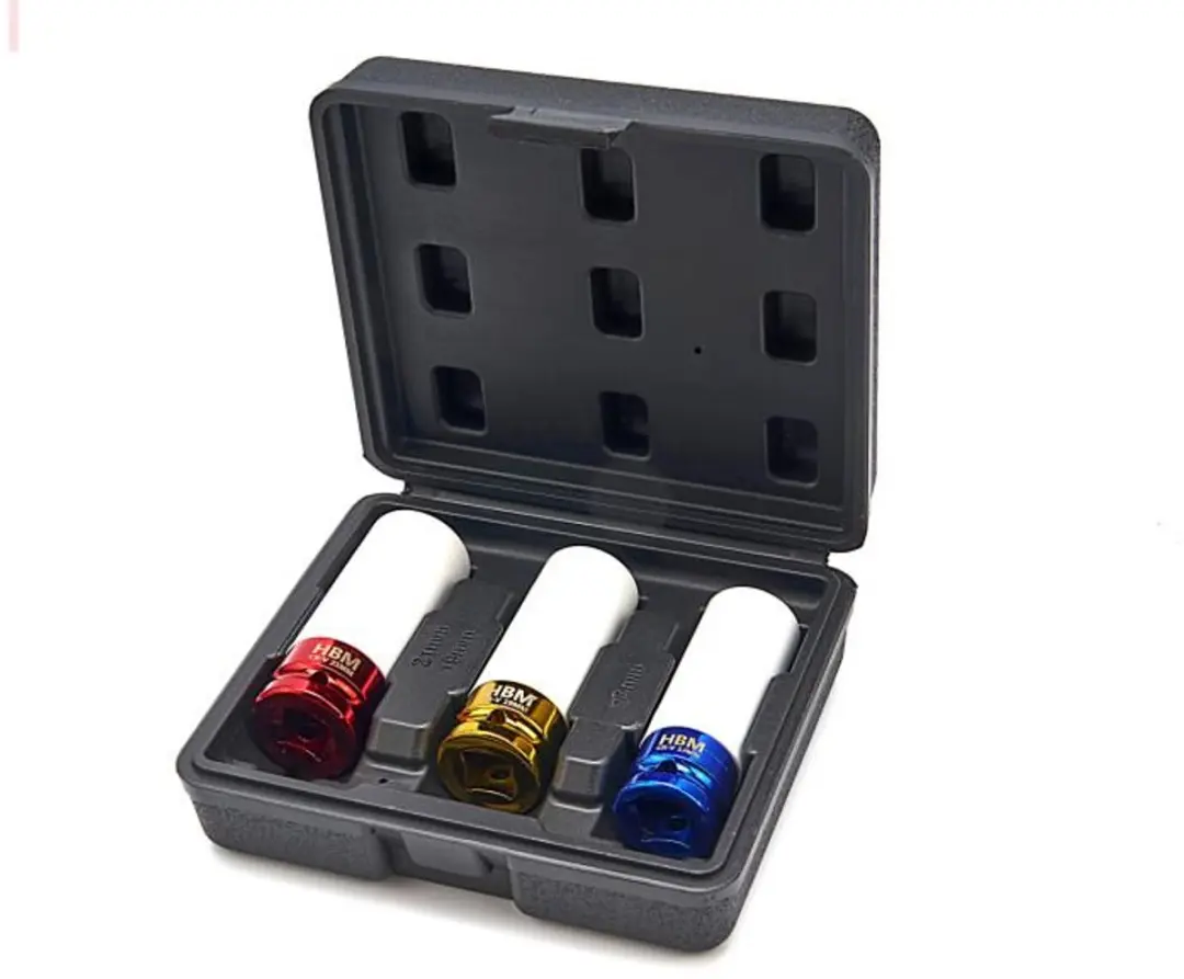 HBM Lange Krachtdoppenset 3-delig - 19/17/21mm - afbeelding 6 van 6