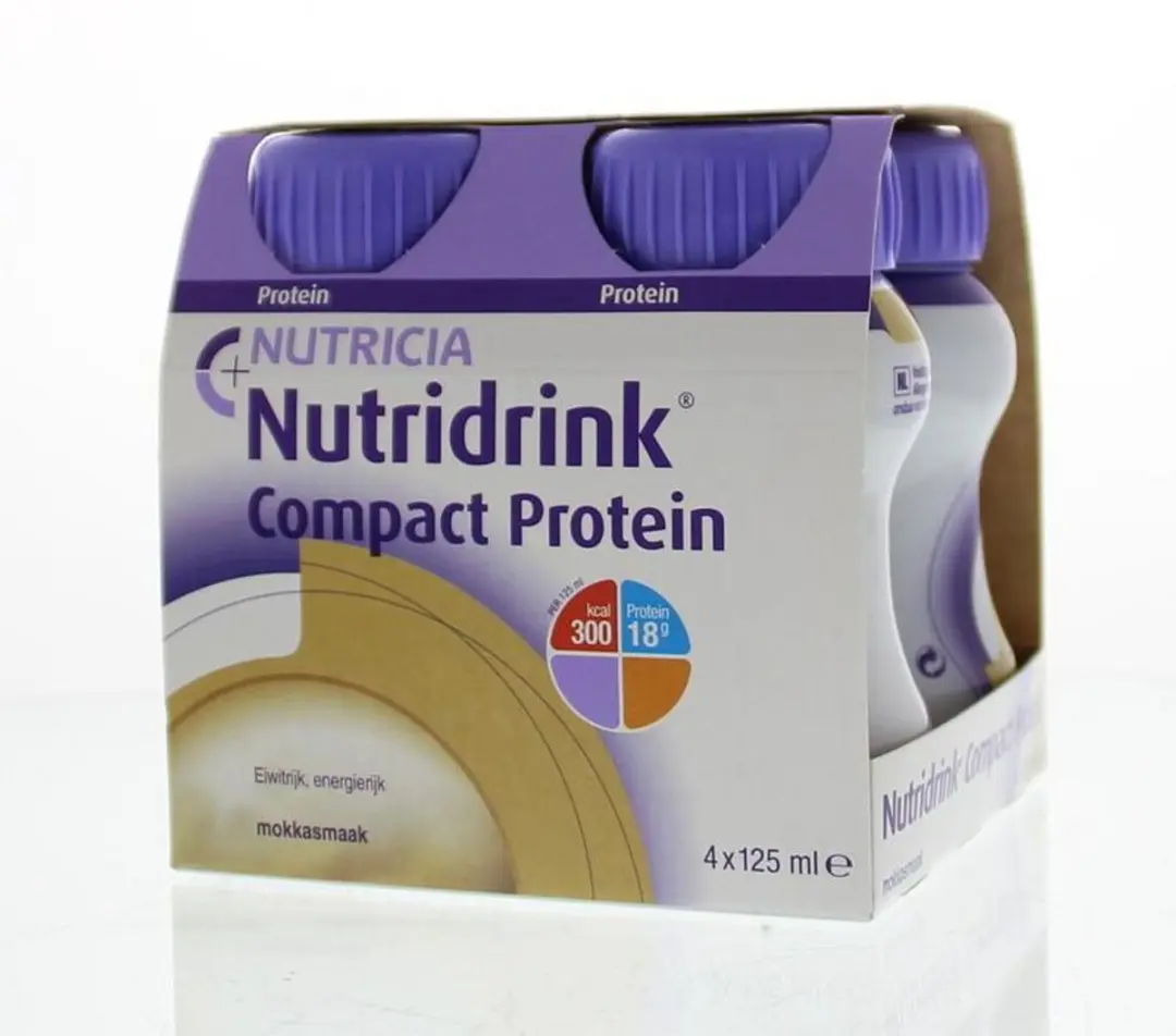 Nutridrink Comp Prot Mokka 4 Stuks