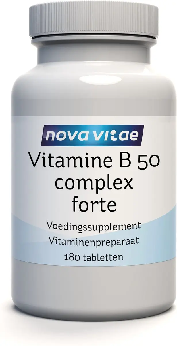 Nova Vitae Vitamine B50 Complex Forte 180 Tabletten