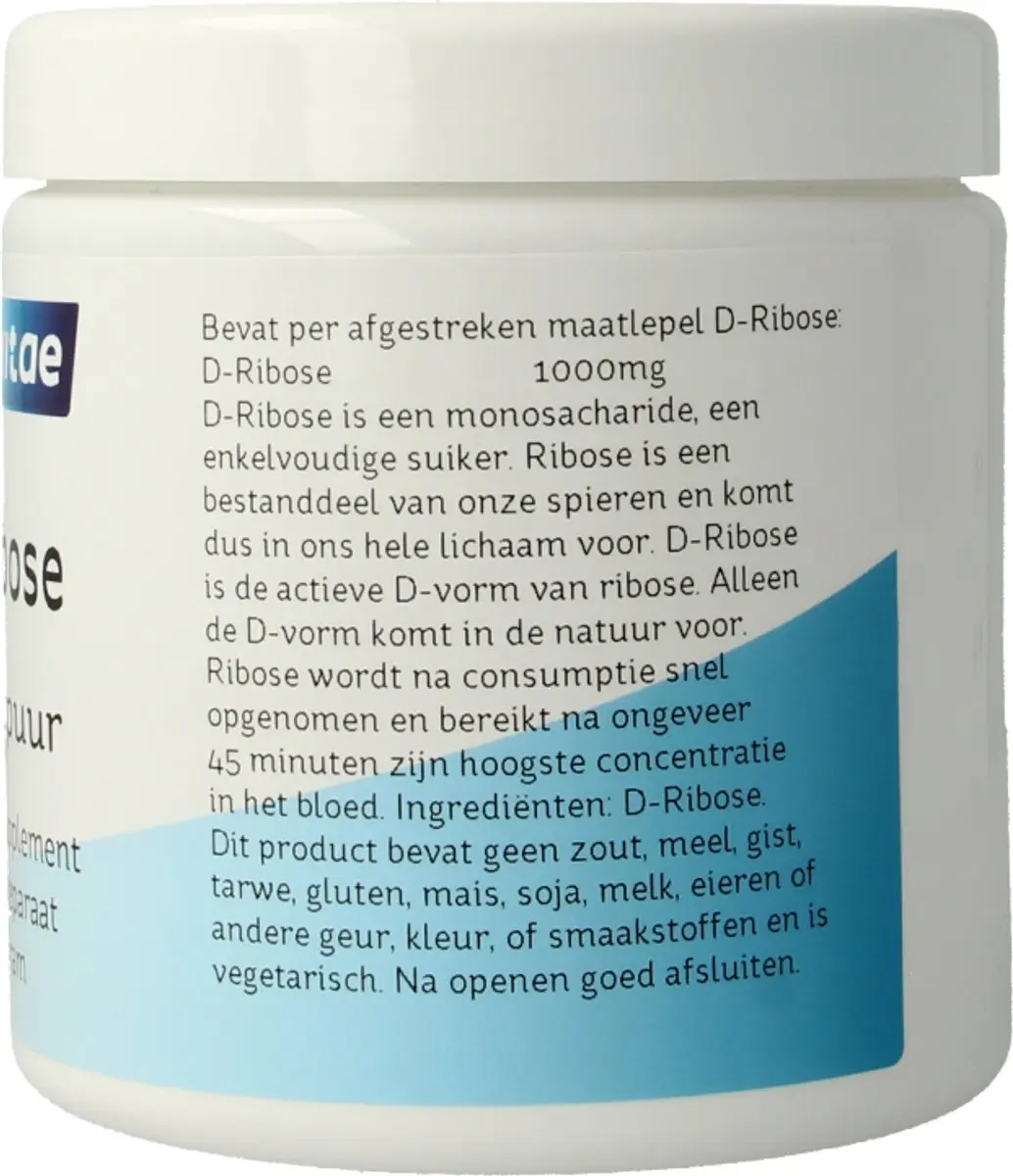 Nova Vitae D-Ribose 250g Poeder