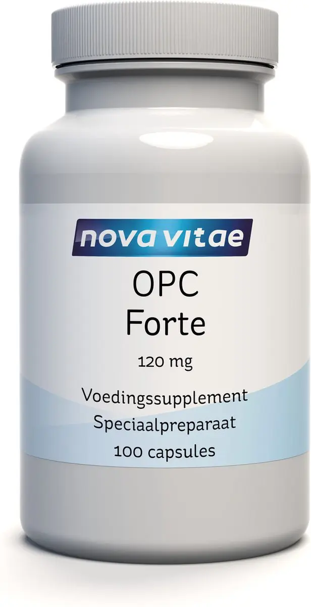 Nova Vitae OPC Forte Druivenpitextract 120mg