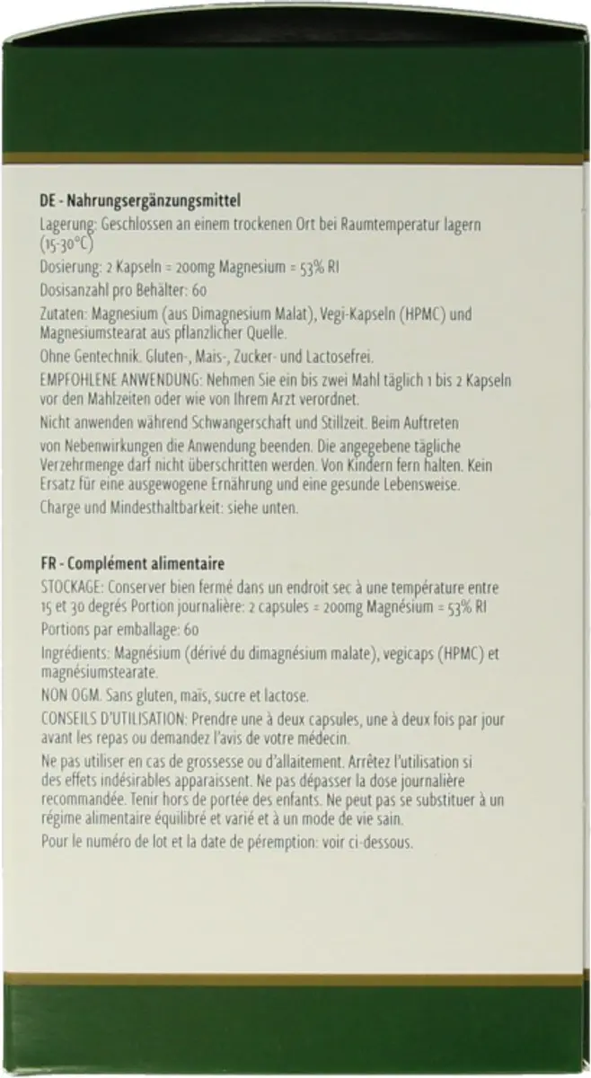 Nutramedix Magnesium Malate 120 Vegacapsules