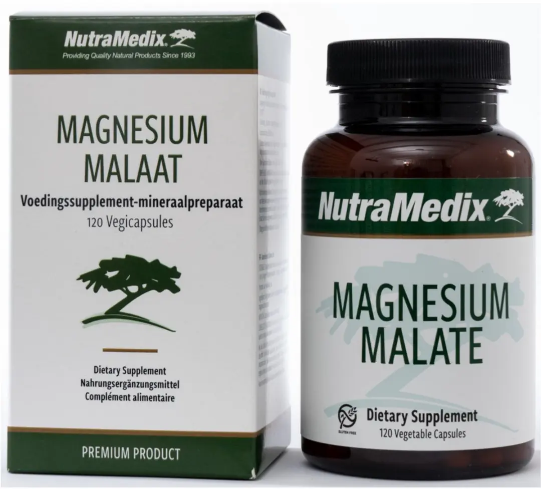 Nutramedix Magnesium Malate 120 Vegacapsules