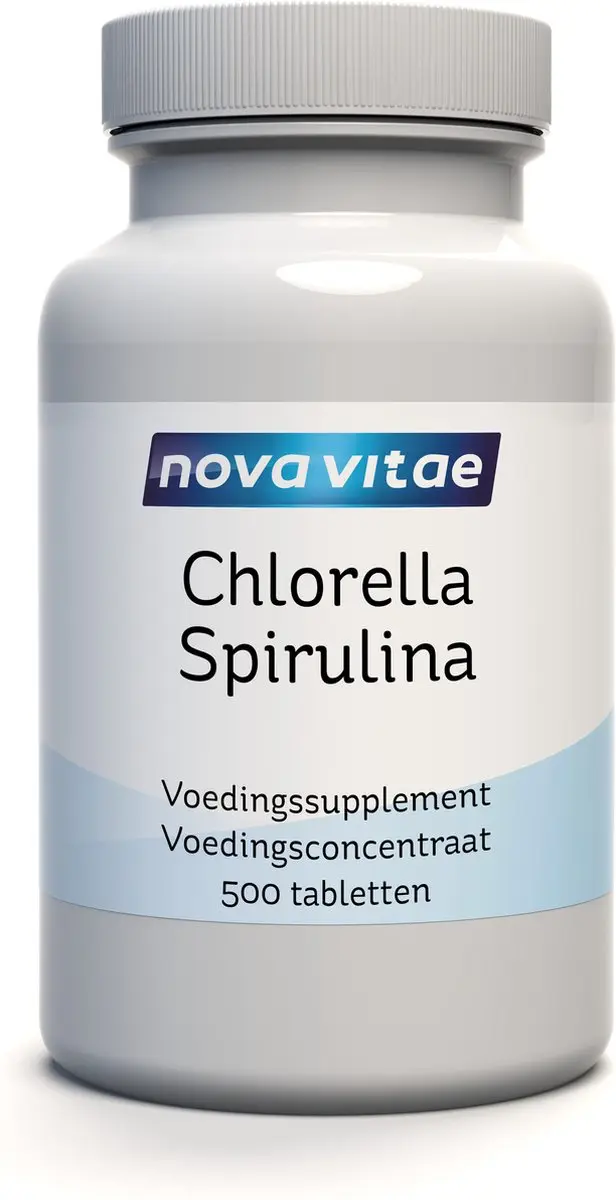 Nova Vitae Chlorella & Spirulina 500 Tabletten