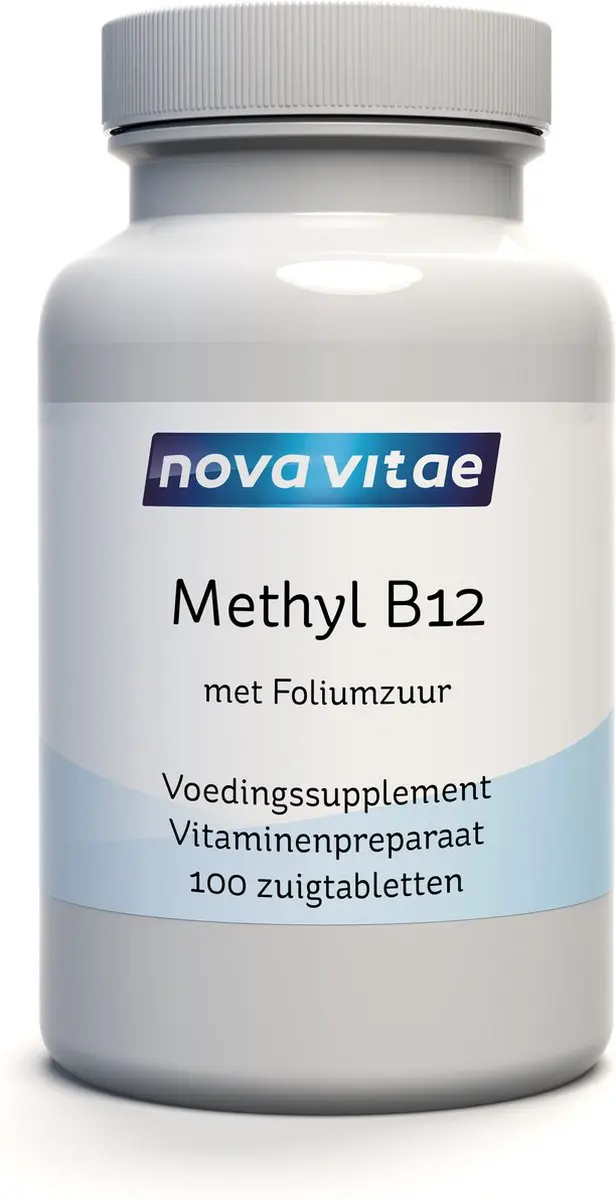 Nova Vitae Vitamine B12 1000 mcg Methylcobalamine