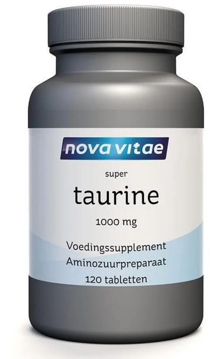 Nova Vitae Taurine 1000mg - 120 Tabletten