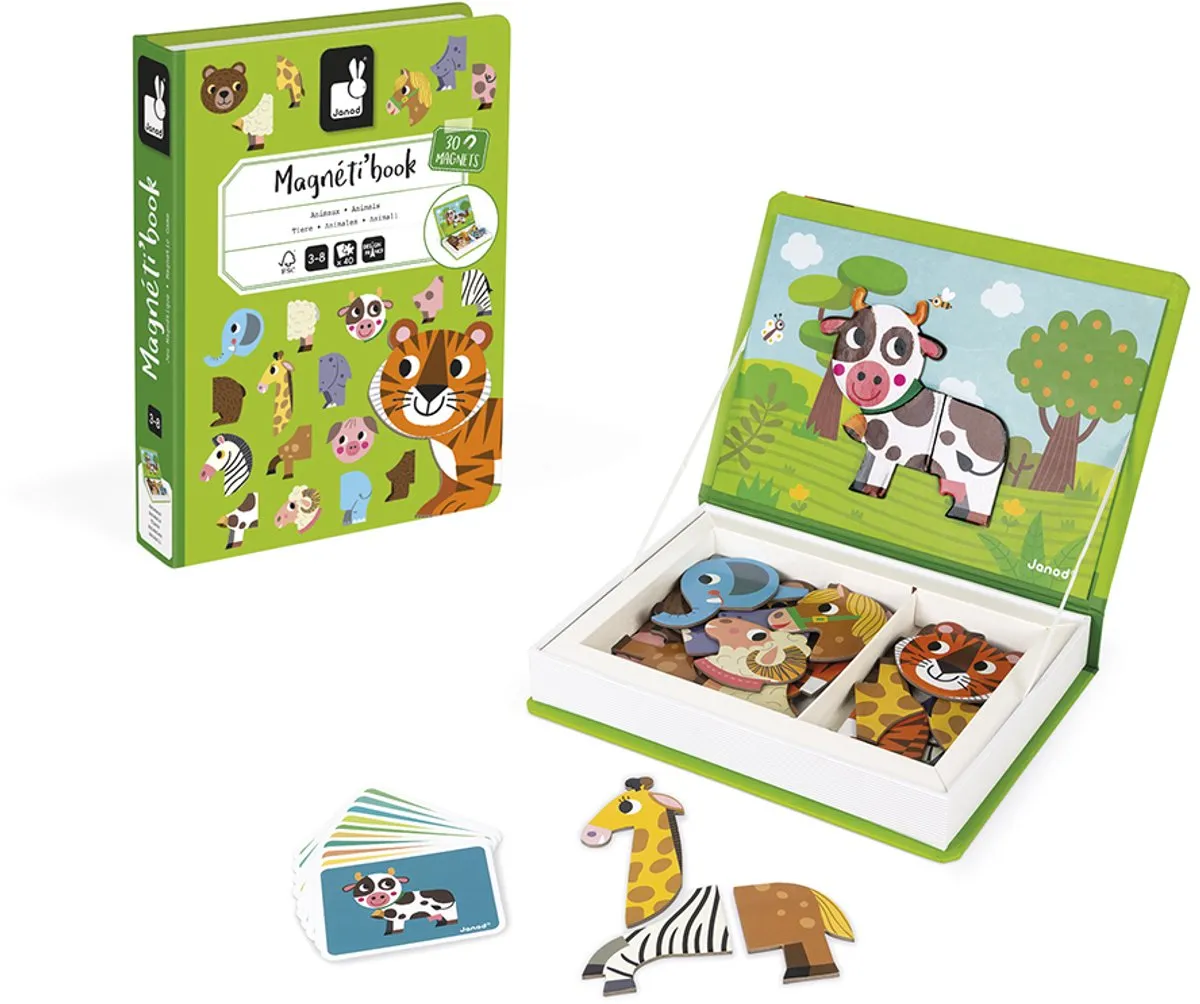 Janod Magnetibook Dieren 7218