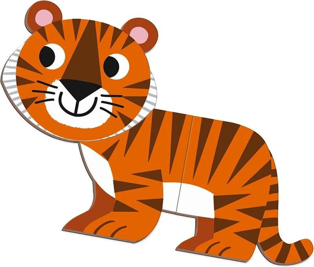 Janod Magnetibook Dieren 7218 - Educatief Speelgoed 30 Magneten - afbeelding 3 van 6