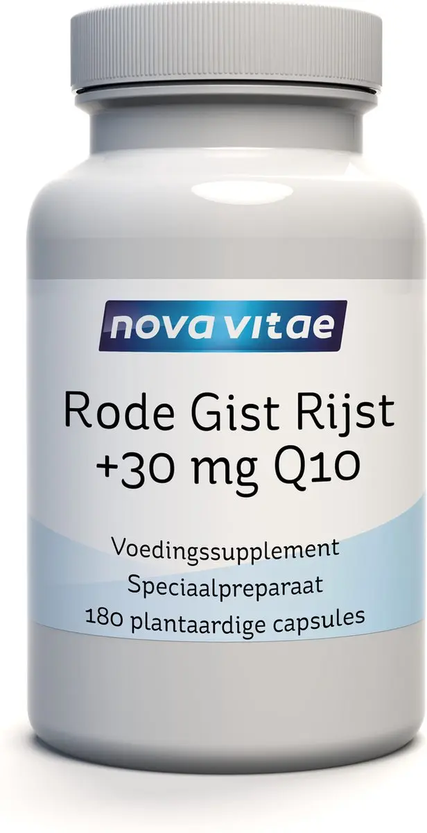 Nova Vitae Rode Gist Rijst 180 Capsules