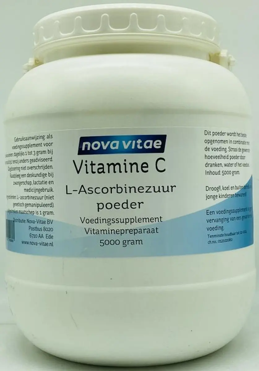 Nova Vitae Vitamine C Poeder 5000g