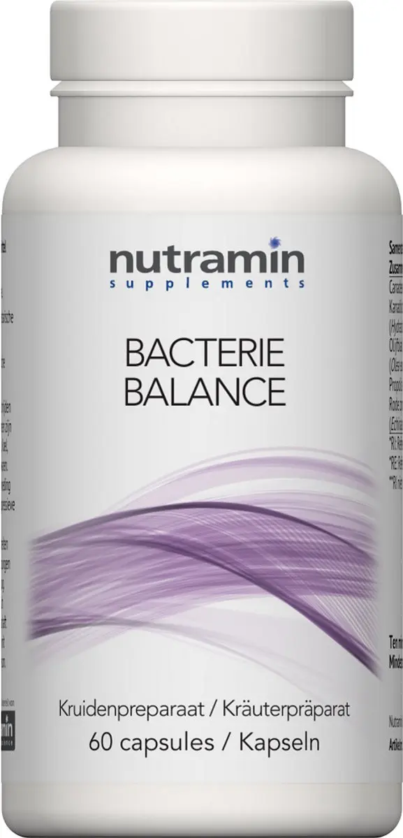 Nutramin Pervital Bacterie Balance Capsules - 60 Stuks