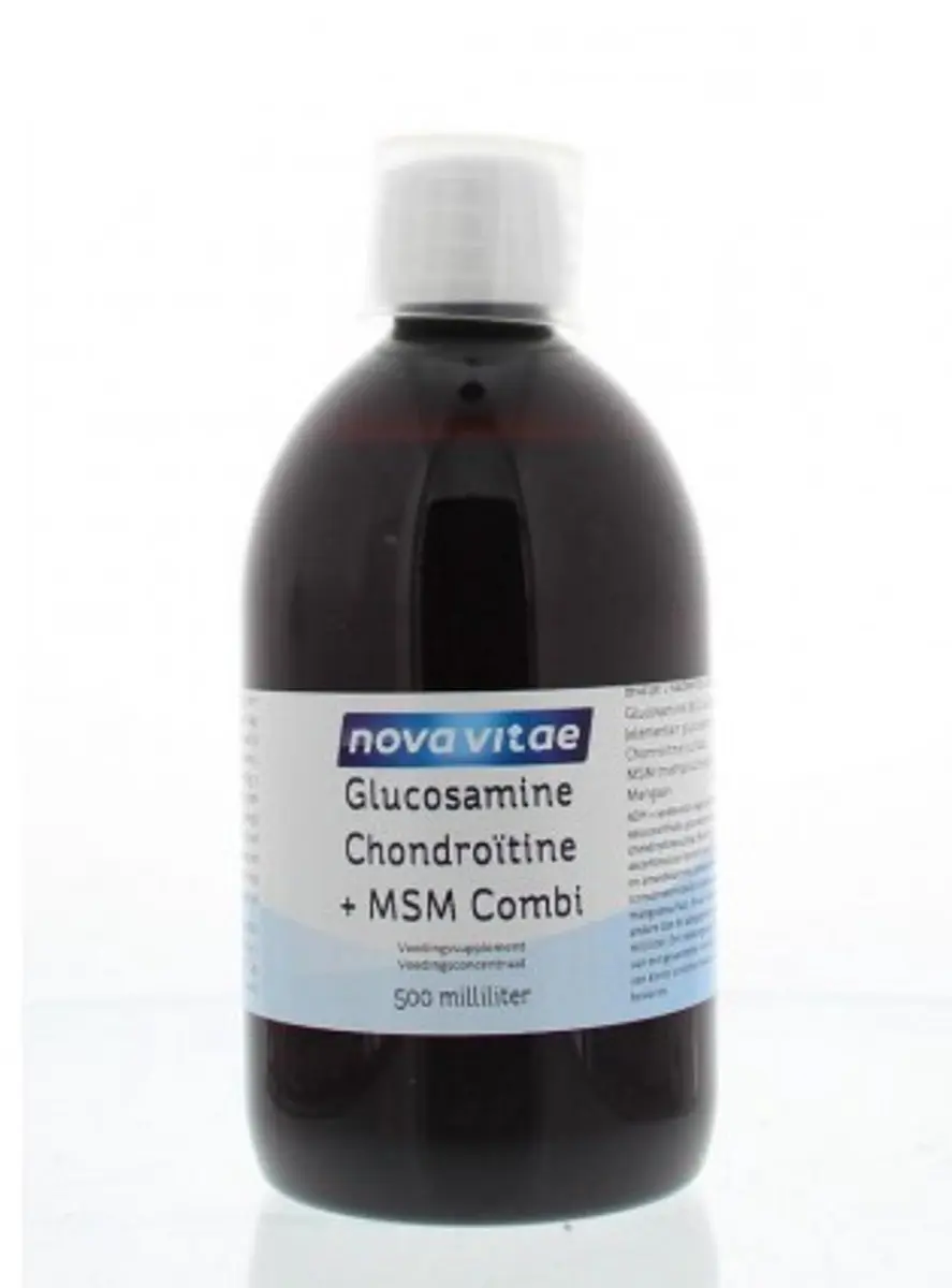 Nova Vitae Glucosamine Chondroitine MSM Combi 500ml