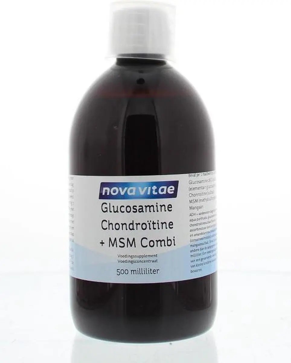 Nova Vitae Glucosamine Chondroitine MSM Combi 500ml