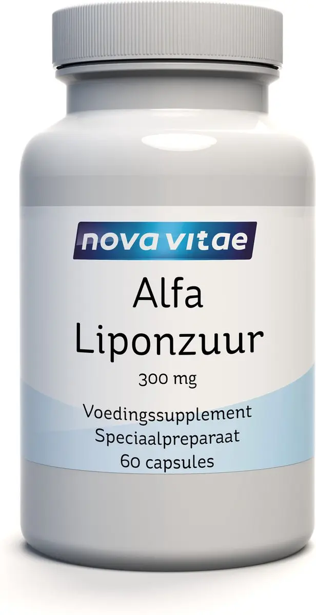 Nova Vitae Alfa Liponzuur 300mg