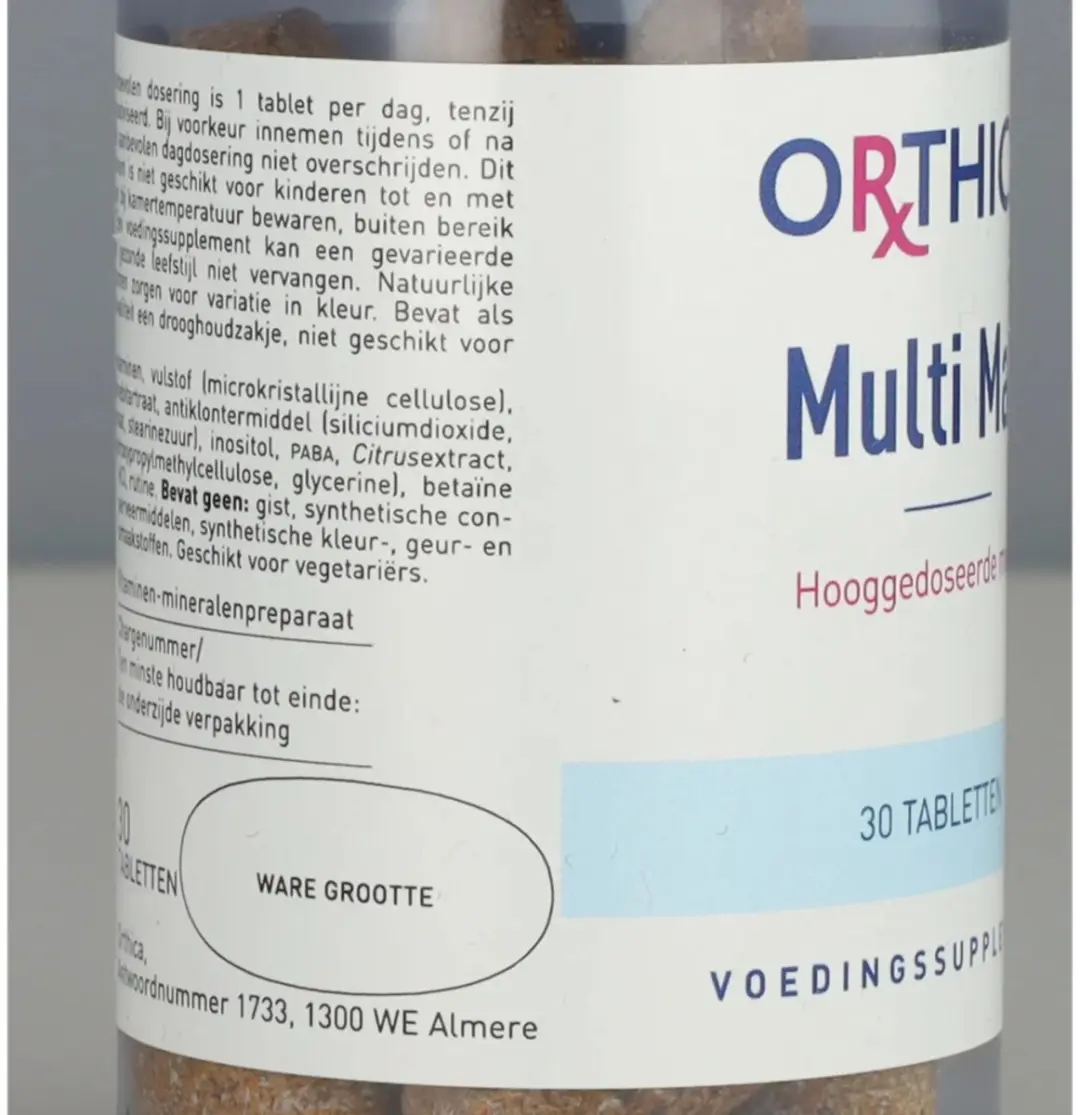 Orthica Multi Max 60 tabletten