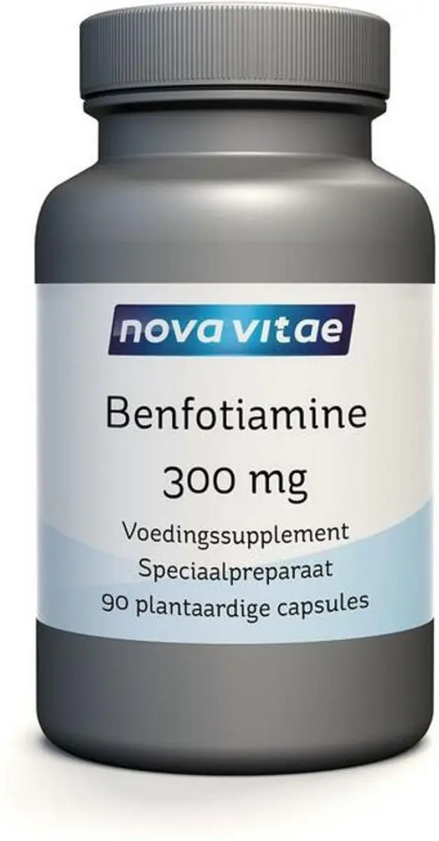 Nova Vitae Benfotiamine 300mg - 90 Capsules