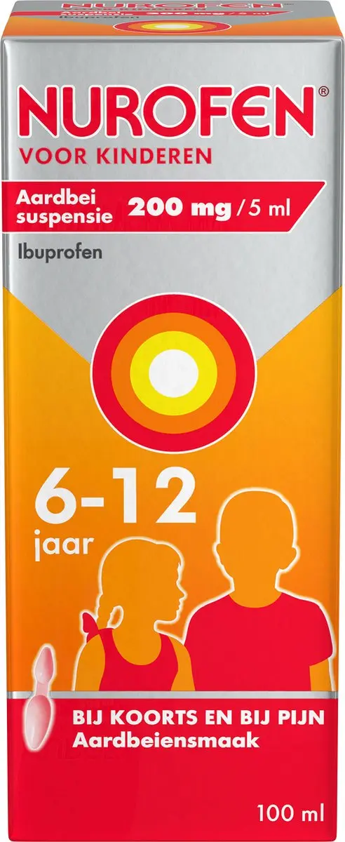 Nurofen Suspensie Voor Kinderen 200mg/5ml