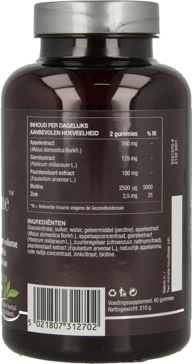 New Nordic Hair Volume Gummies - 60 Stuks