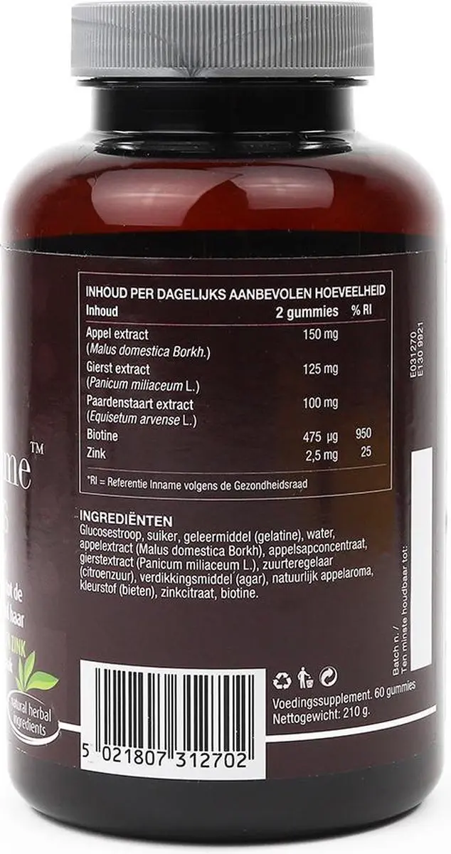 New Nordic Hair Volume Gummies - 60 Stuks
