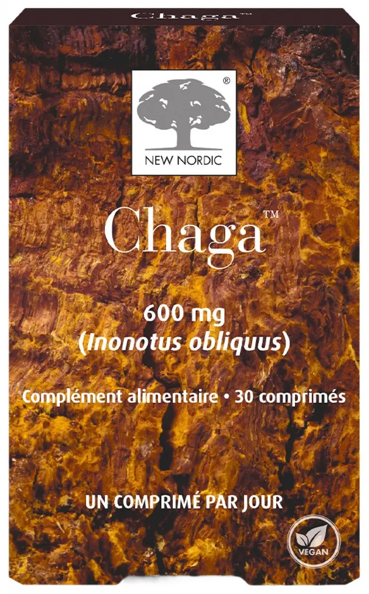 New Nordic Chaga 600mg 30 Tabletten