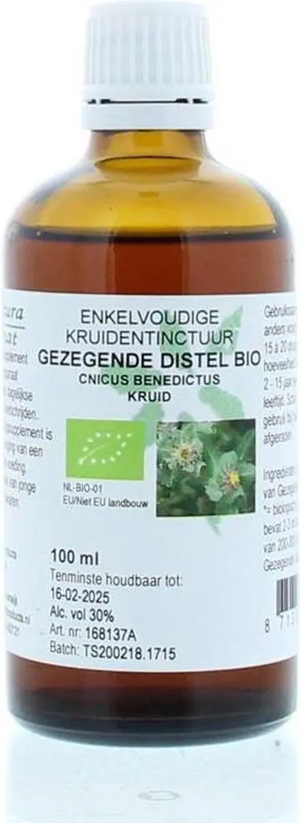 Natura Sanat Gezegende Distel Tinctuur 100ml