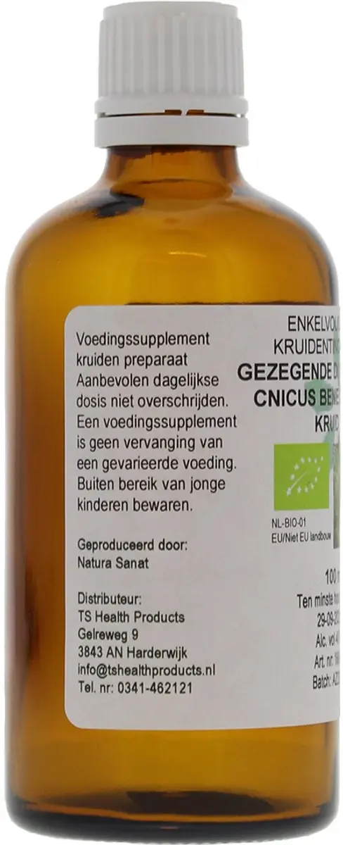 Natura Sanat Gezegende Distel Tinctuur 100ml