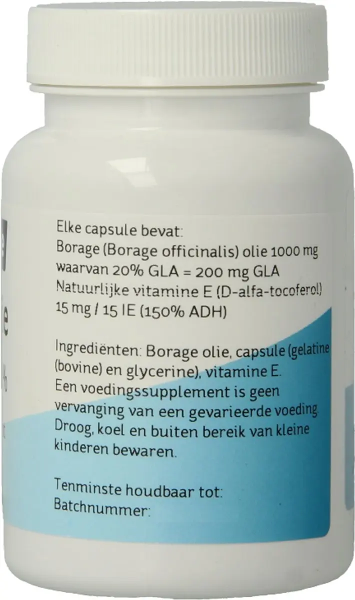 Nova Vitae Bernagieolie 1000mg - 60 Capsules