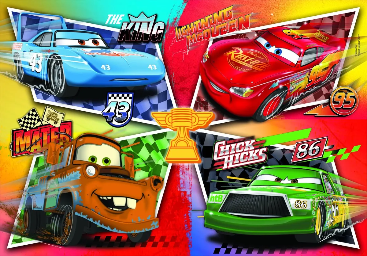 Clementoni Cars Puzzel 60 Maxi Stukjes - Multikleur - afbeelding 6 van 6