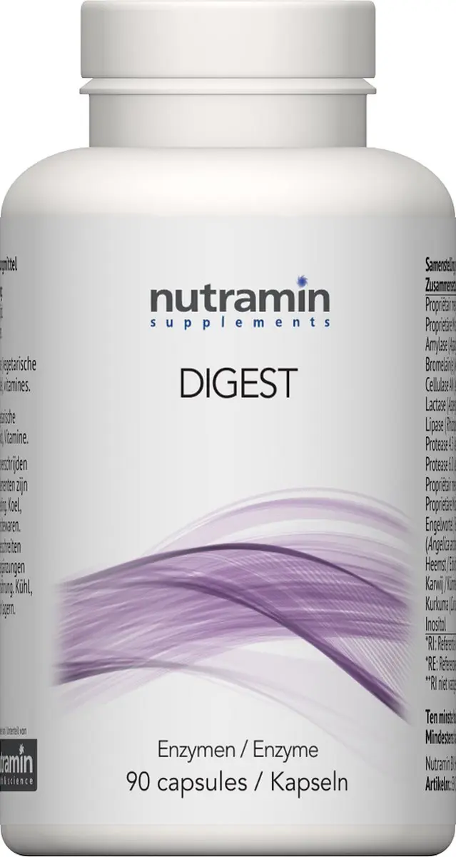 Nutramin NTM Digest Capsules - 90 Stuks