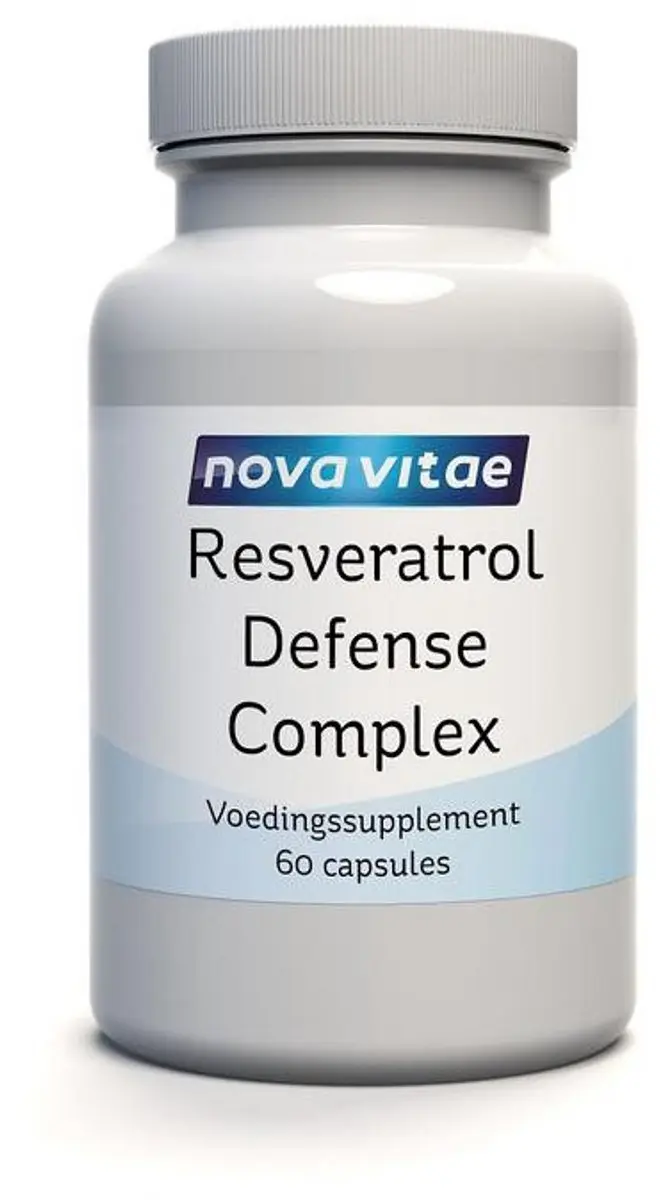 Nova Vitae Resveratrol Defense Complex 100mg - 60 Capsules