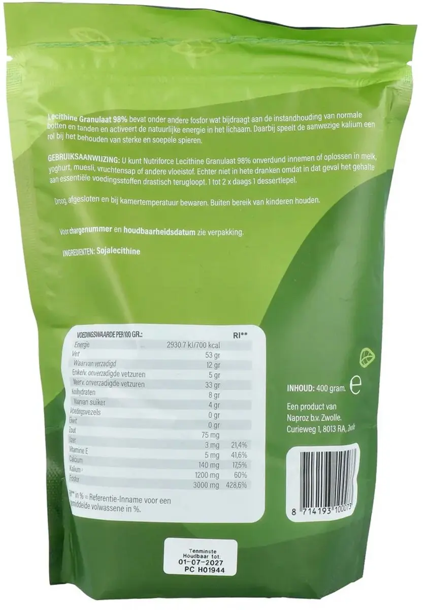 Naproz Lecithine 400g