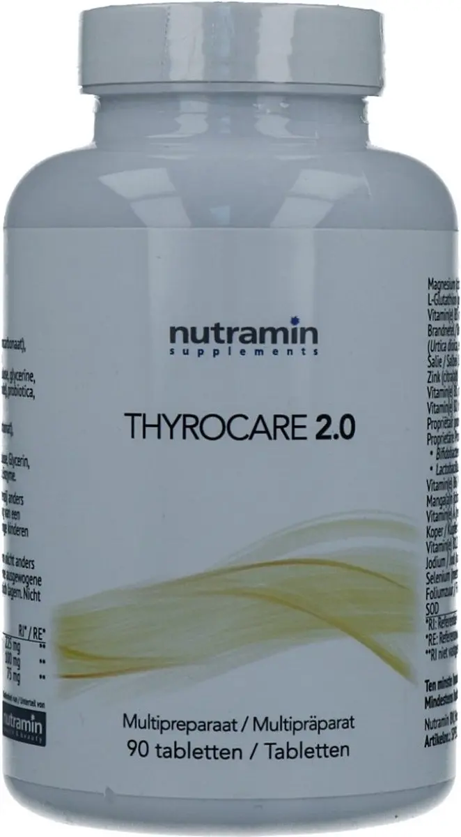 Nutramin NTM Thyrocare 2.0 Tabletten - 90 Stuks