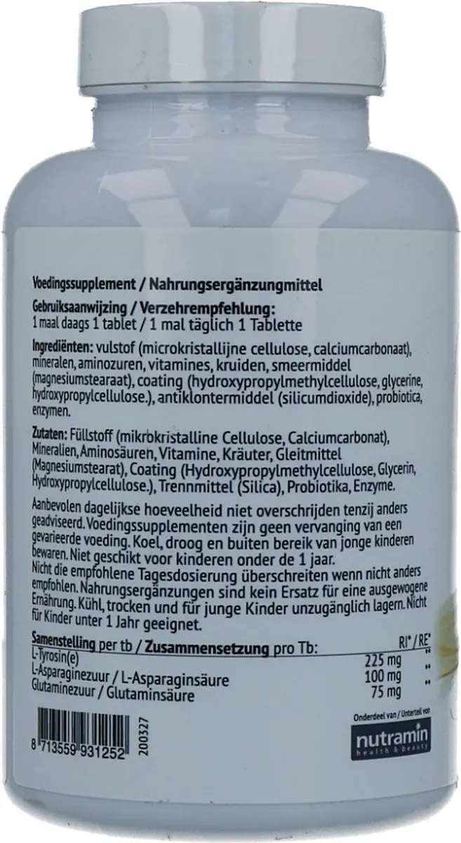 Nutramin NTM Thyrocare 2.0 Tabletten - 90 Stuks